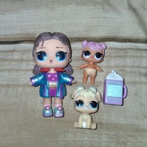 L.O.L. Surprise! Doll Set with Pink and Blue Accents